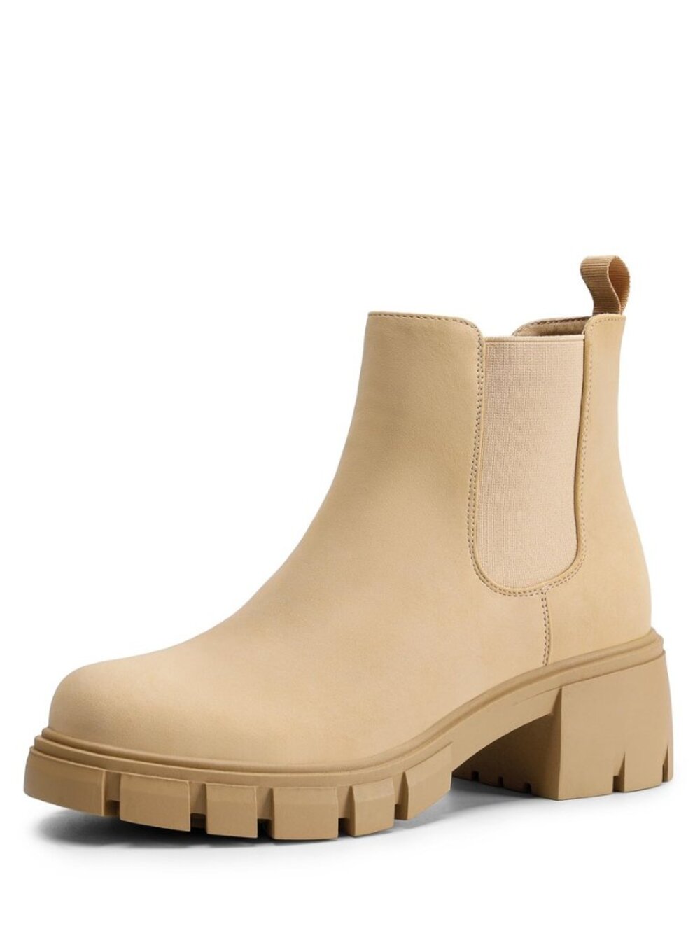 Women's Elastic Chelsea Ankle Boots